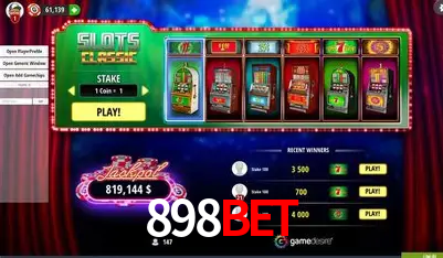 A Popularidade dos Caça-Níqueis no 898Bet